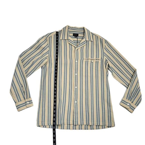 Club Monaco Long-Sleeve Button-Down Shirt. New w Tags !!! Striped Small Men’s - Picture 9 of 13